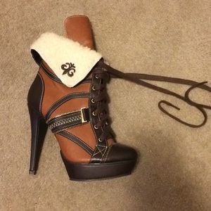 Winter boot stilettos